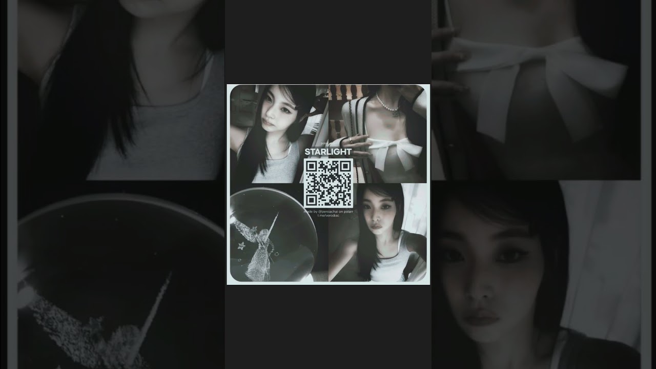 scan the OR codes in polarr app and just give a dreamy effect to ur pics🫠#dreamy #aestheic #shorts