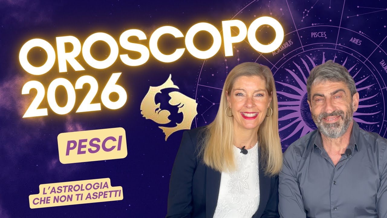 OROSCOPO dell'ANNO 2026 per i PESCI