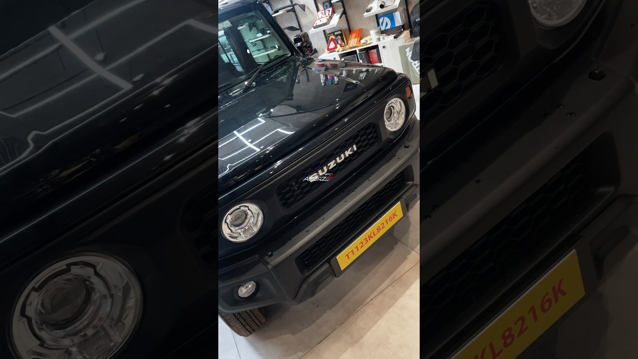 Suzuki Jimny Front Grill Upgraded @adonzautomotive #jimny #modified #youtubeshorts
