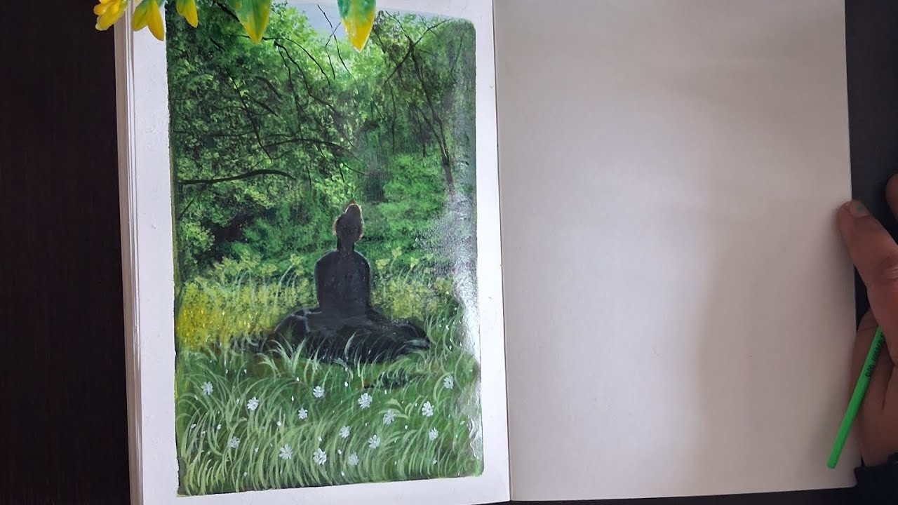 Relaxing painting with me💫❤️