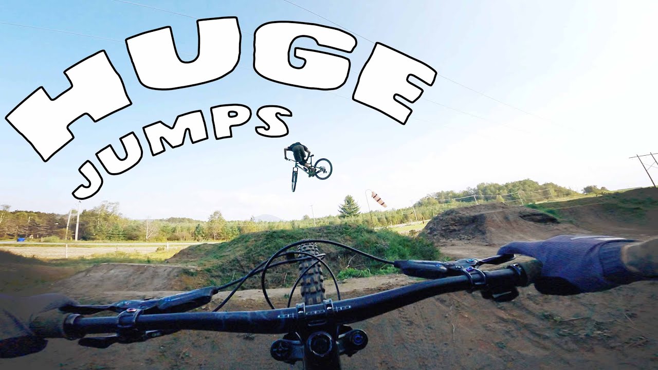 Wolf Bike Park // The BIGGEST jump I've hit so far!