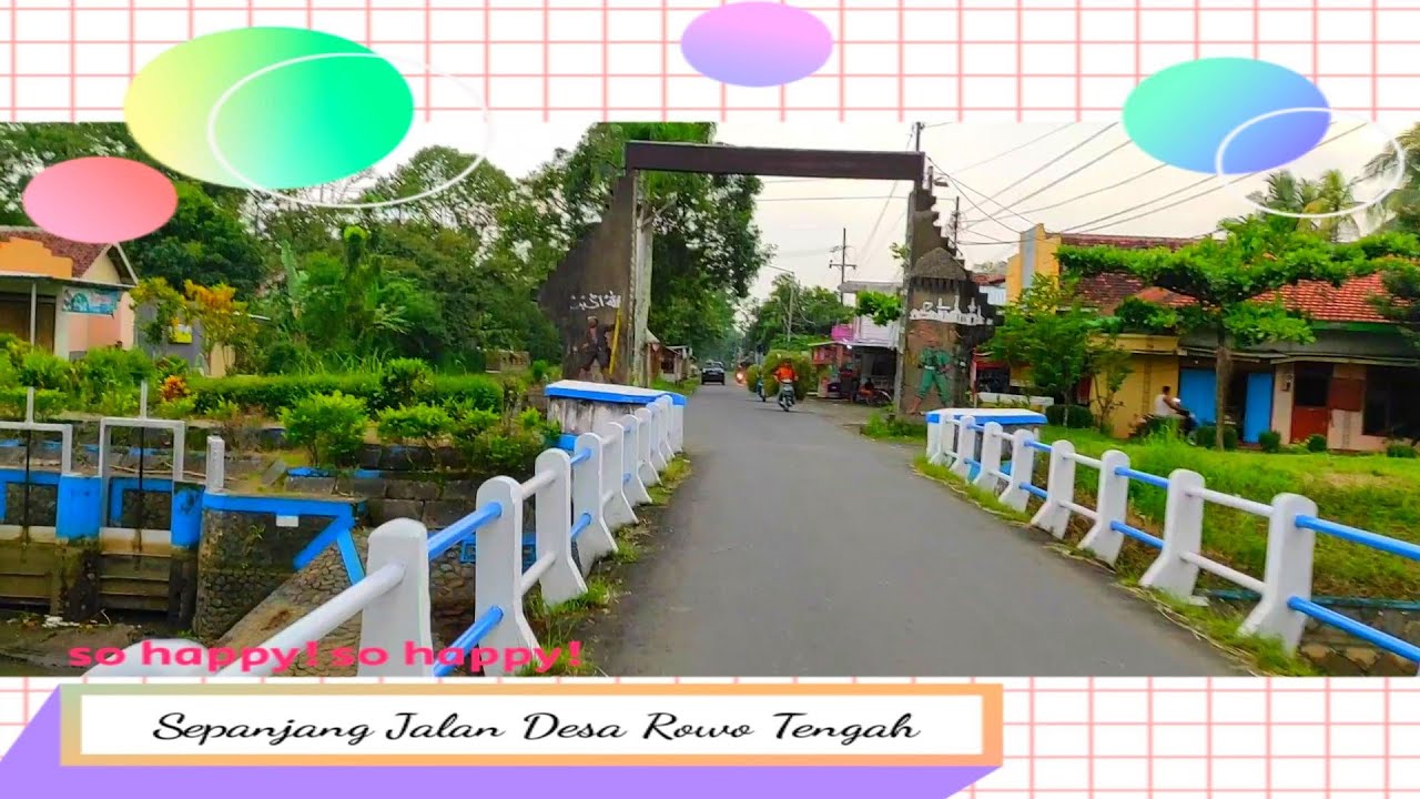 Sepanjang Jalan Desa ROWOTENGAH, Sumber Baru, Jember