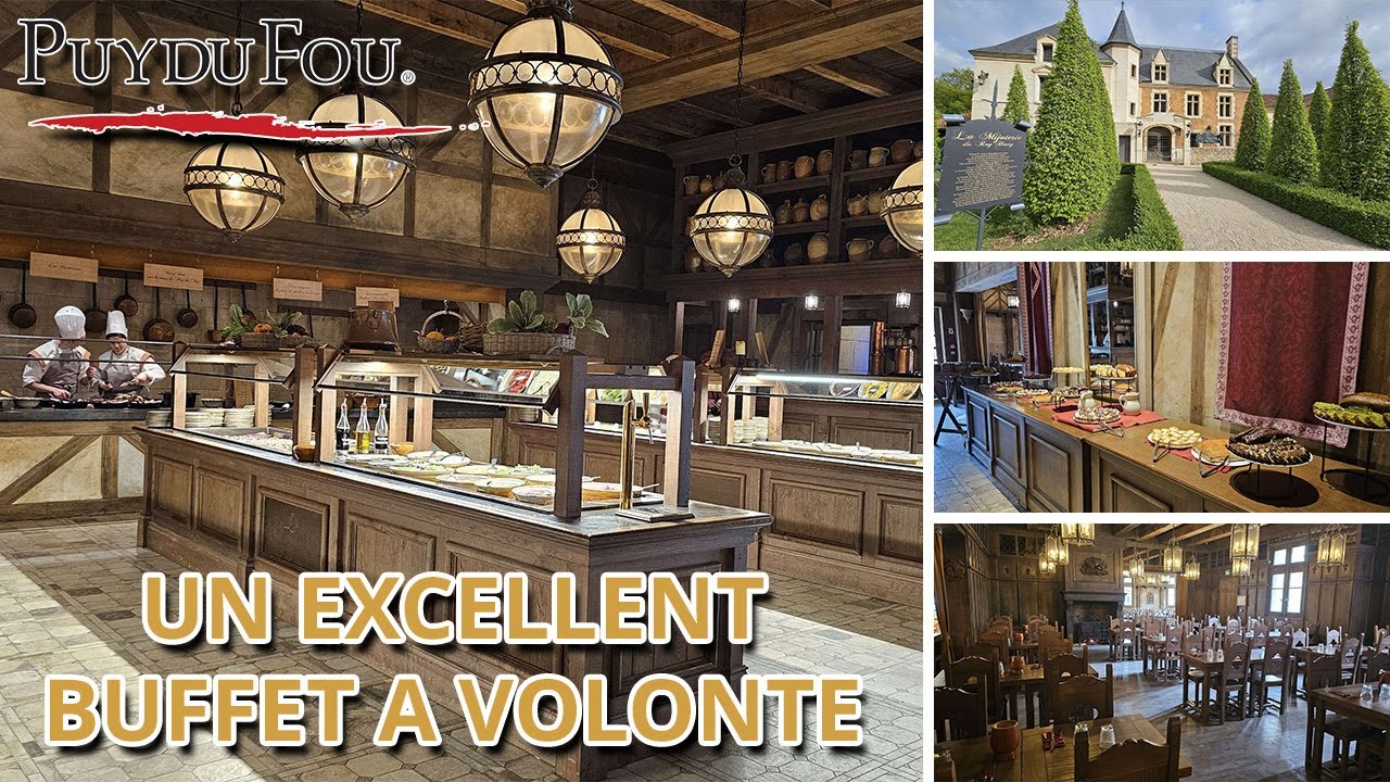 RESTAURANT LA MIJOTERIE DU ROY HENRY PUY DU FOU - Buffet à volonté 2025