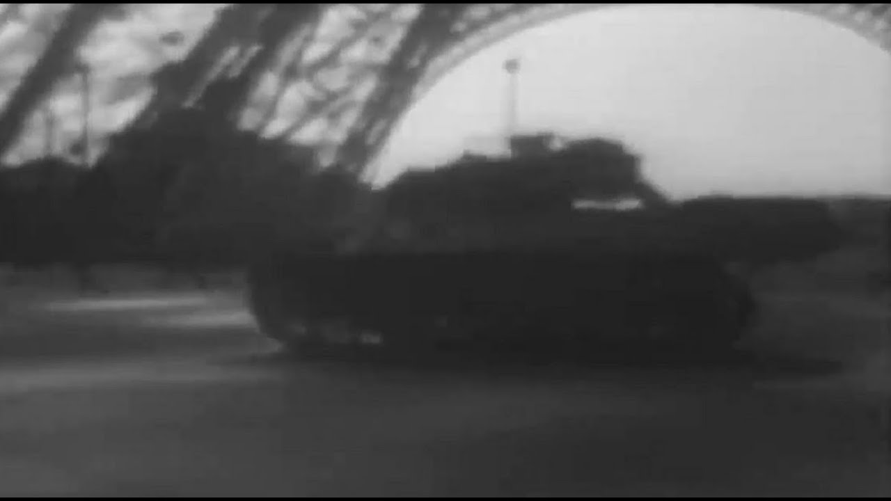 Liberation of Paris Street Fighting August 19 -25, 1944 WW2 Urban Combat Footage w/ Sound