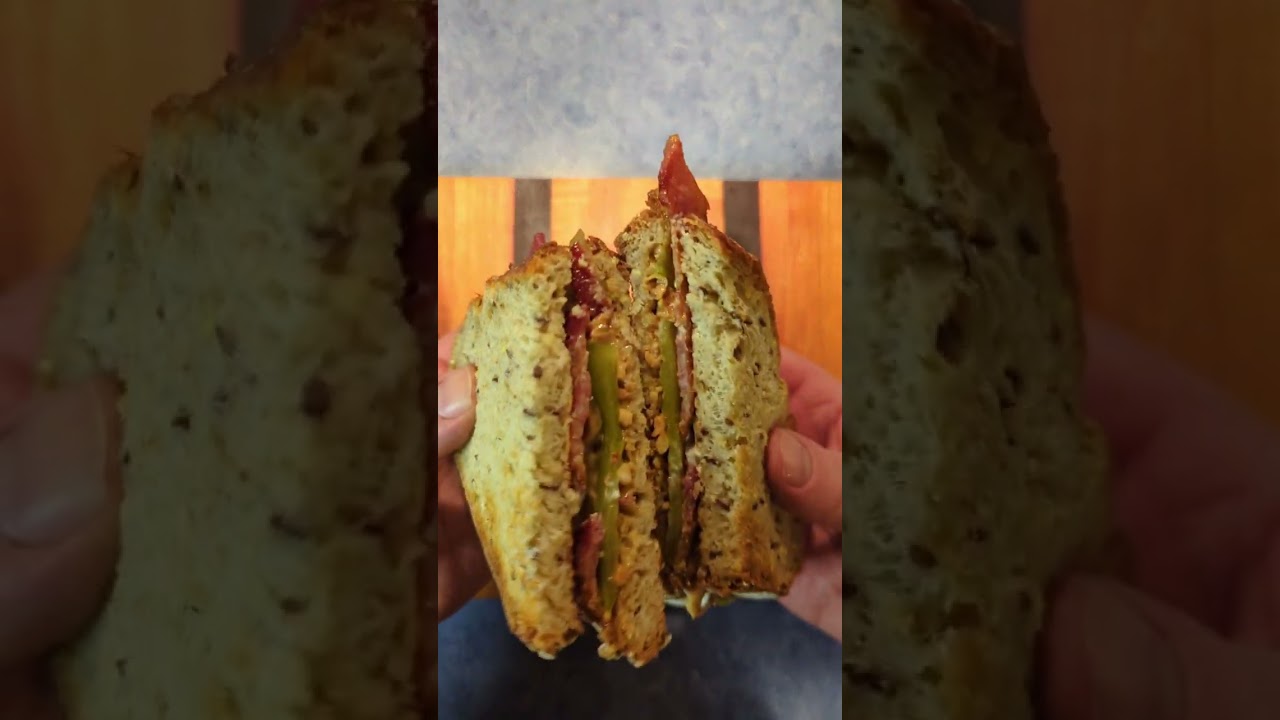 The Wendigo Sandwich (Peanut Butter, Pickles, Mayo, and Bacon) - Sandwich Dad