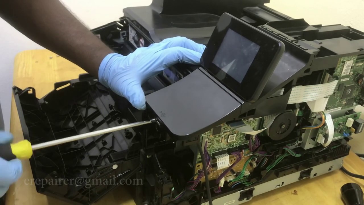 Front door open error Hp laserjet pro 200