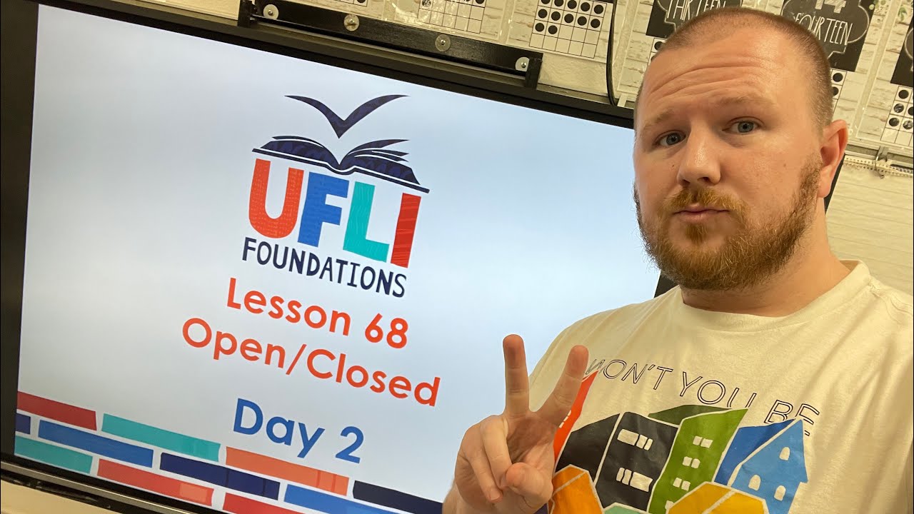 Mr. Holland’s UFLI Lesson 68 (Open/Closed Syllable Words) Day 2