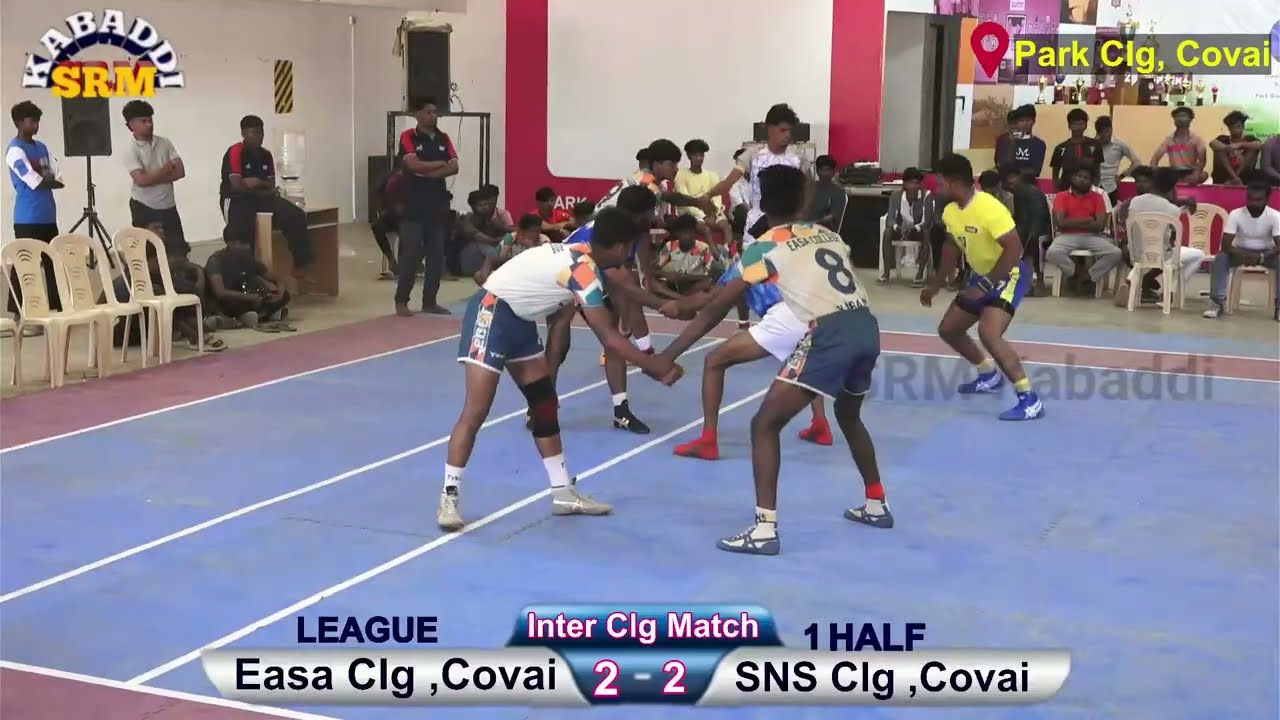 SNS Clg , Covai Vs Easa Clg , Covai - State Level  Inter Engineering Kabaddi @Park Clg, Covai