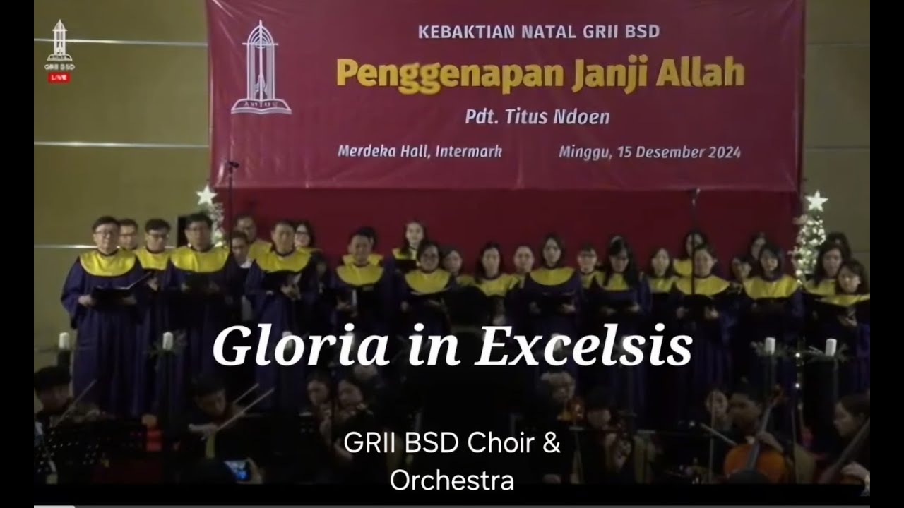 GLORIA in Excelsis, from LUX, Dan Forrest, GRII BSD Choir and Orchestra
