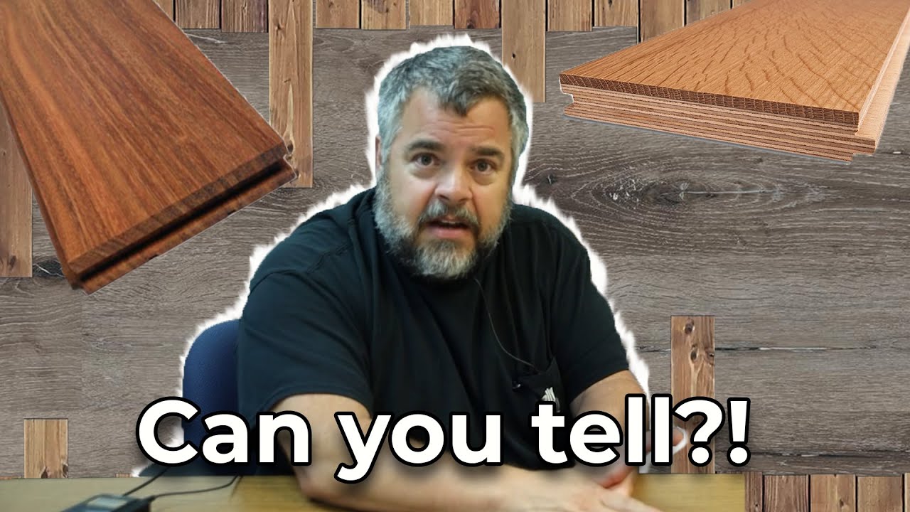 Can You Tell the Difference Between Solid Hardwood & Engineered Hardwood Flooring?