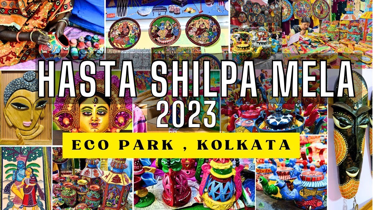 HASTA SHILPA MELA 2023 | হস্তশিল্প মেলা 2023 |  Hosto Shilpo Mela Eco Park Kolkata