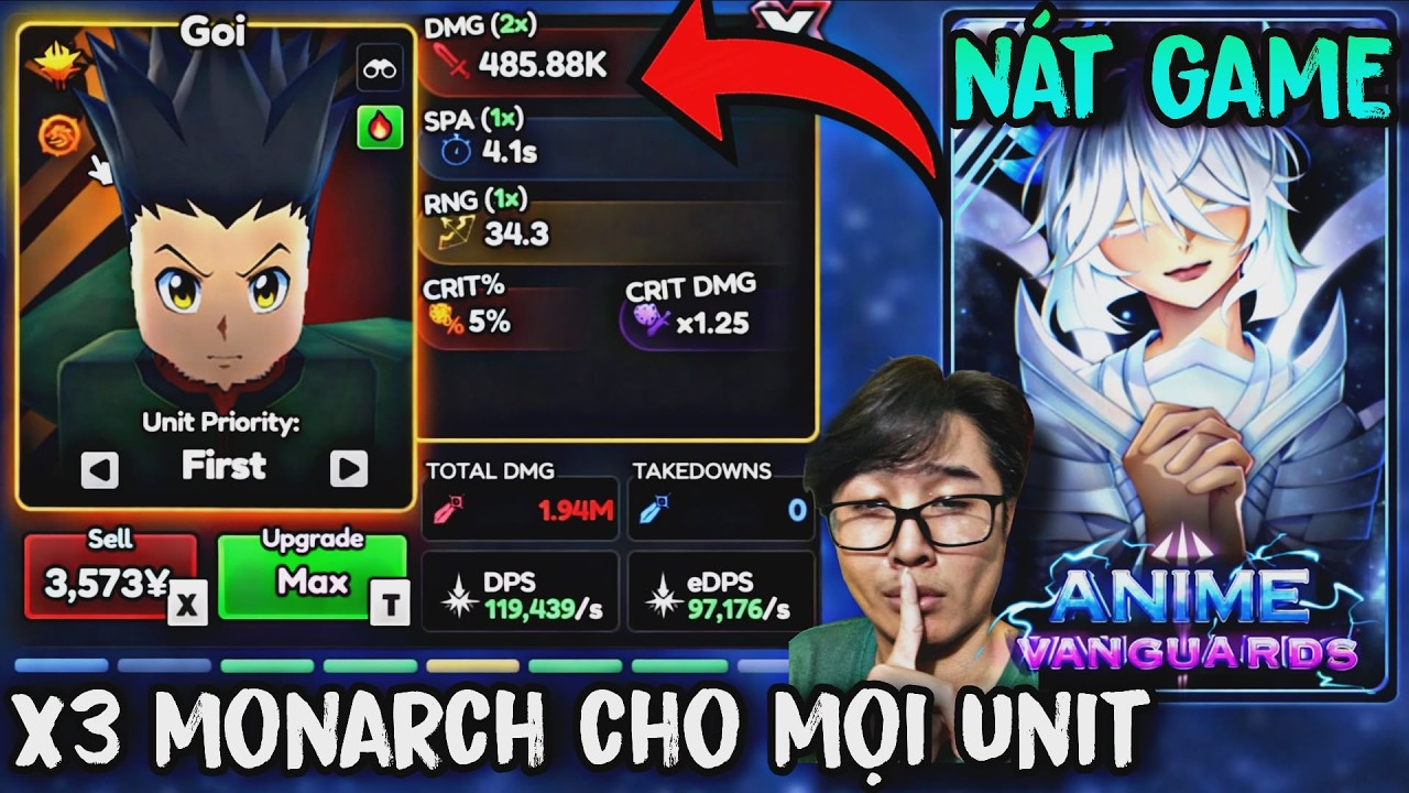 Cách Buff X3 Monarch Cho Mọi Unit Khi Memori Quá Lỗi Game Và Review Unit Mới Khi Có Memoria Trong AV