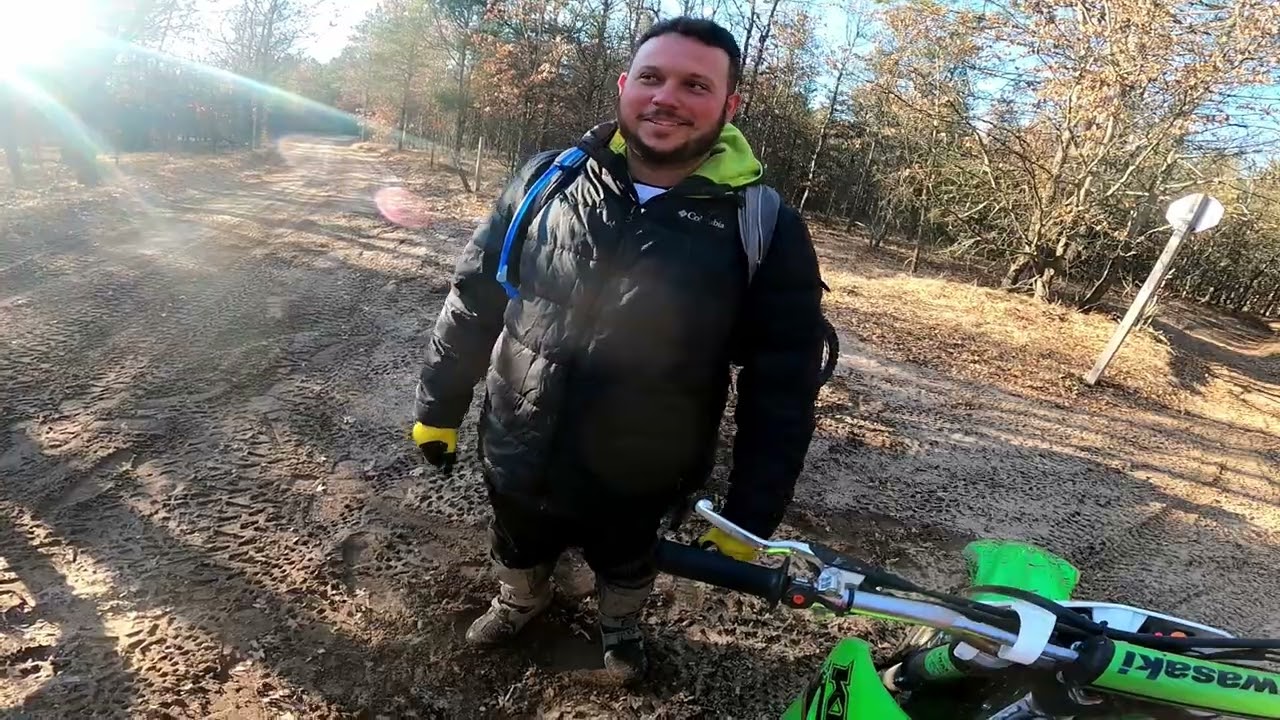 Robert - First ride of 2024 - KLX300R Part 2
