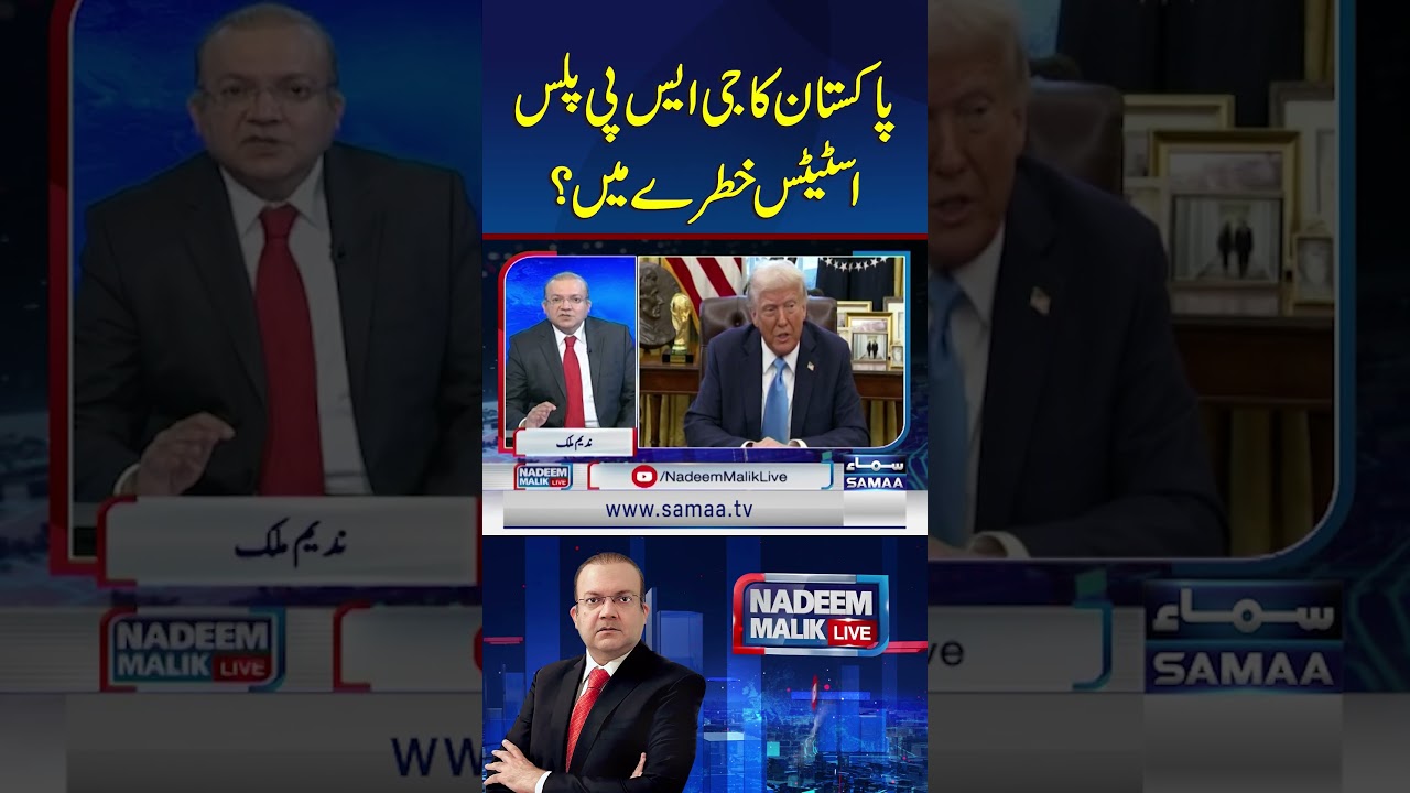 Is Pakistan's GSP Plus Status at Risk? | SAMAA TV #nadeemmalik