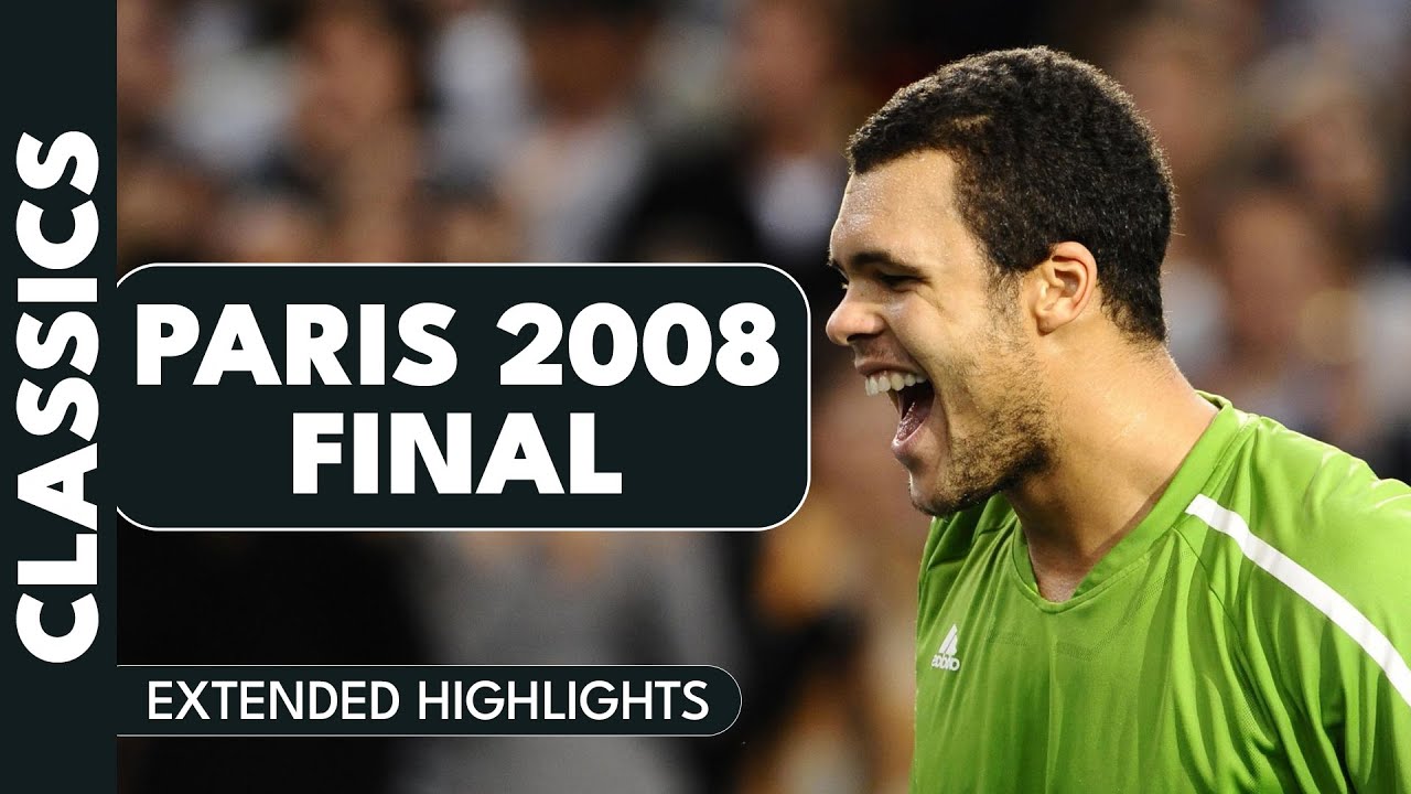 Tsonga's DREAM Win 🥹 | Paris 2008 Final Extended Highlights