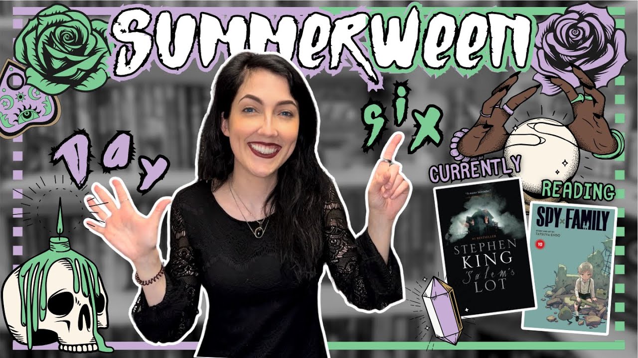 Finally reading Salem's lot 🧛🏻‍♀️ SUMMERWEEN day 6 vlog