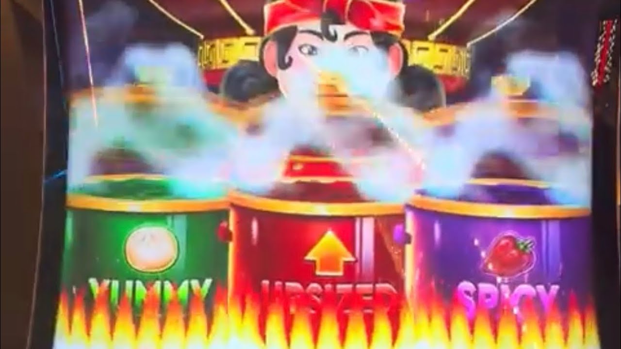 Rare triple pop on Super Hot Flaming Pots! #comedy #vegas #slots #casino #gamble #fyp #bonus #winner