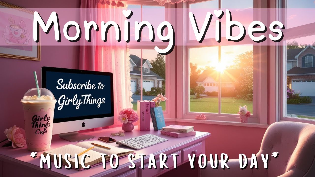 Morning Vibes 🩷 ☀️ | music & ambience to start your day | Girly Things ✨ 🎀
