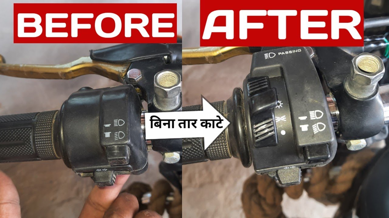 Headlight Switch In splendor Plus bs6 | How To Disable AHO In Splendor Plus Bs6 