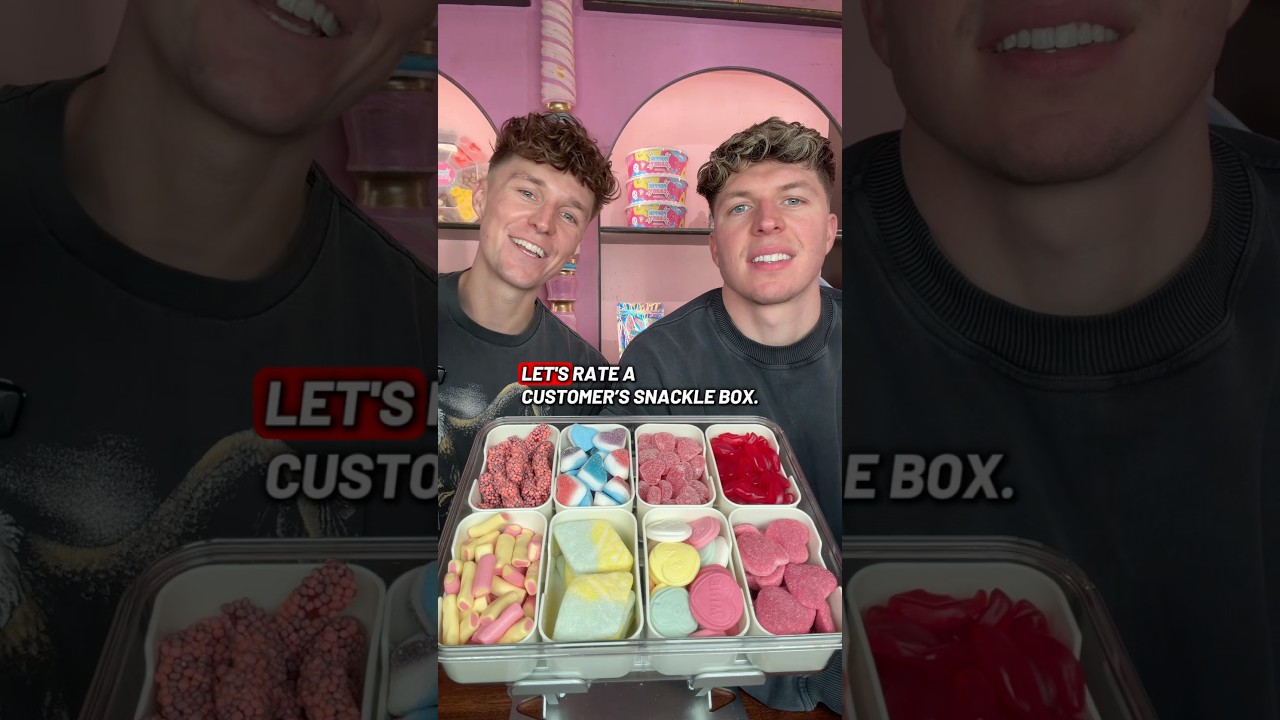 🍬😎Let&rsquo;s rate a customer&rsquo;s Custom Snackle Box! Thanks Jessica!😎🍬 #shorts