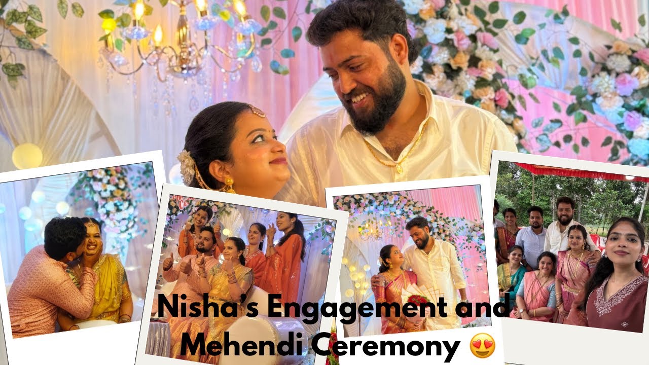 Nisha’s Engagement & Mehendi | Dance, Fun & Full on Celebration!😍❤️