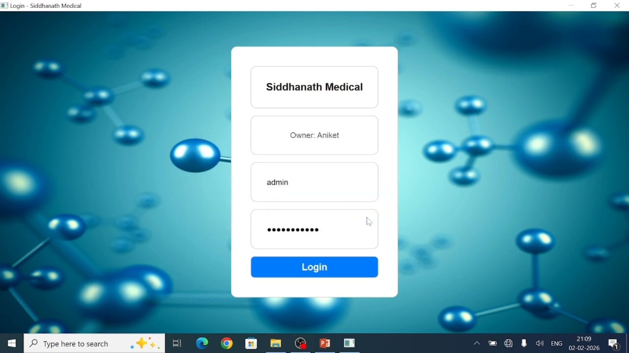Medical Shop Billing System||Student AI Projects Showcase||ADCET College||Medical Billing System