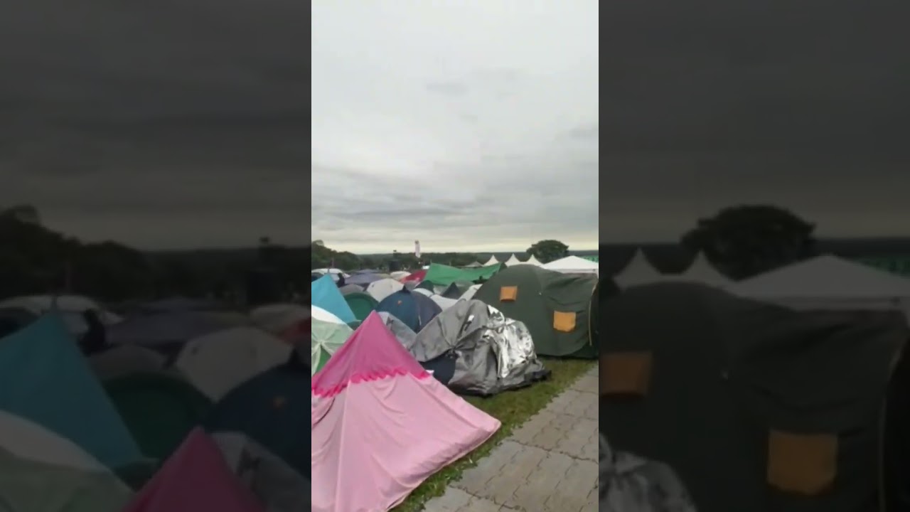 COMO A GALERA ACORDAVA NA &Aacute;REA DE CAMPING DO TOMORROWLAND BRASIL!!!