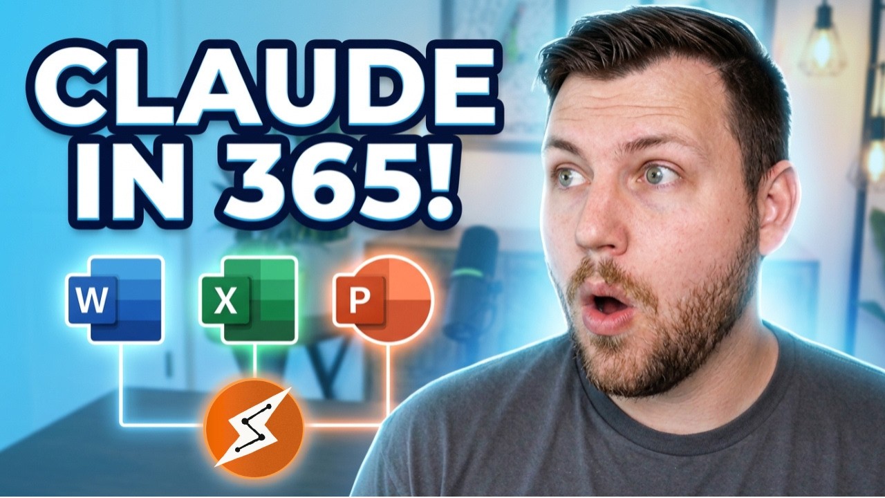 Искусственный интеллект Claude теперь интегрирован в Microsoft 365 (и это меняет всё).