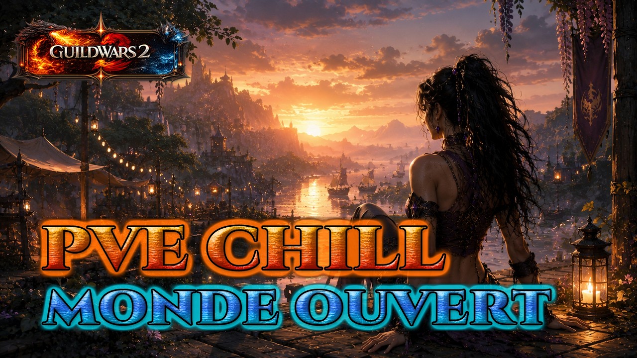 Guild Wars 2 LIVE #55 –Exploration et session PvE détente | FR