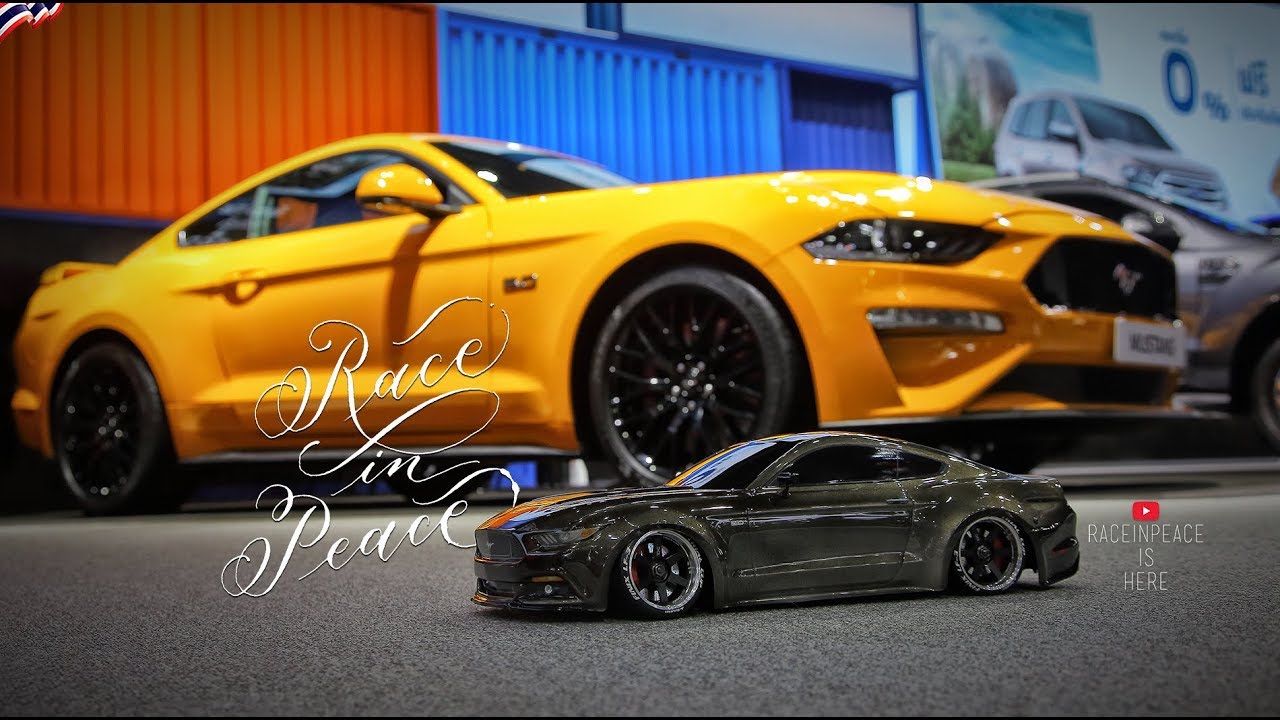 MST RMX 2.0 S RWD with TRAXXAS FORD MUSTANG GT  @ Bangkok Motor Show 2019 !