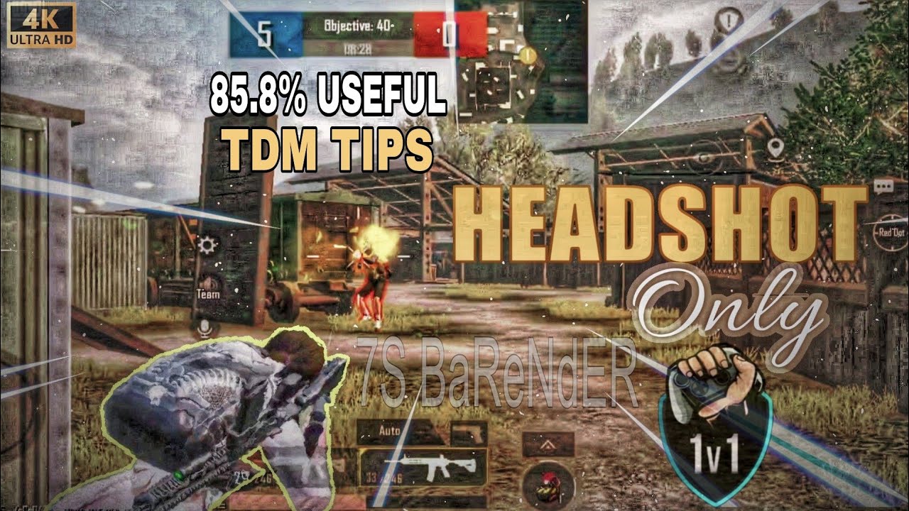 How To improve Hip Fire & Headshot in TDM  |  Sharp Aqus R3 Gameplay | 1v1 TDM | @starpathan408