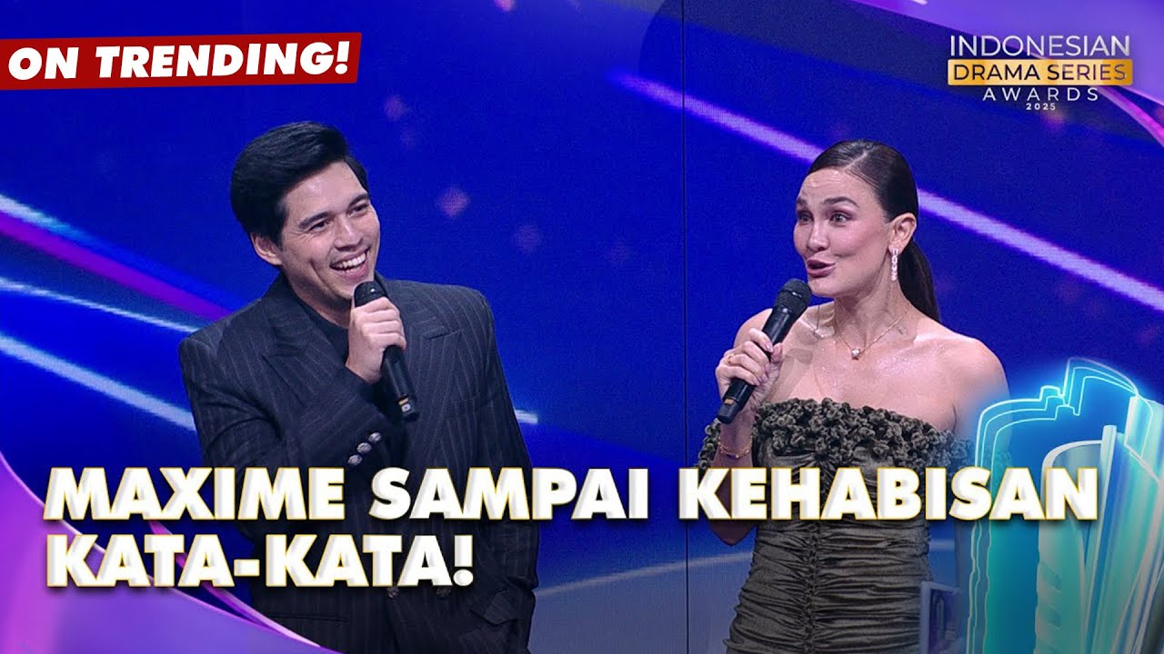 Pertanyaan Luna Maya Buat Maxime Terdiam! | INDONESIAN DRAMA SERIES AWARDS 2025