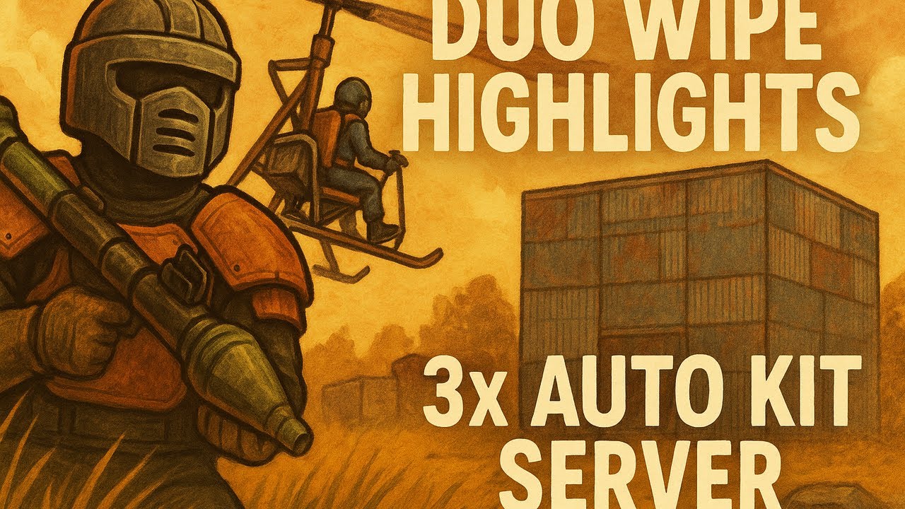 Rust Console | 3x Auto Kit Server | Duo Wipe Highlights