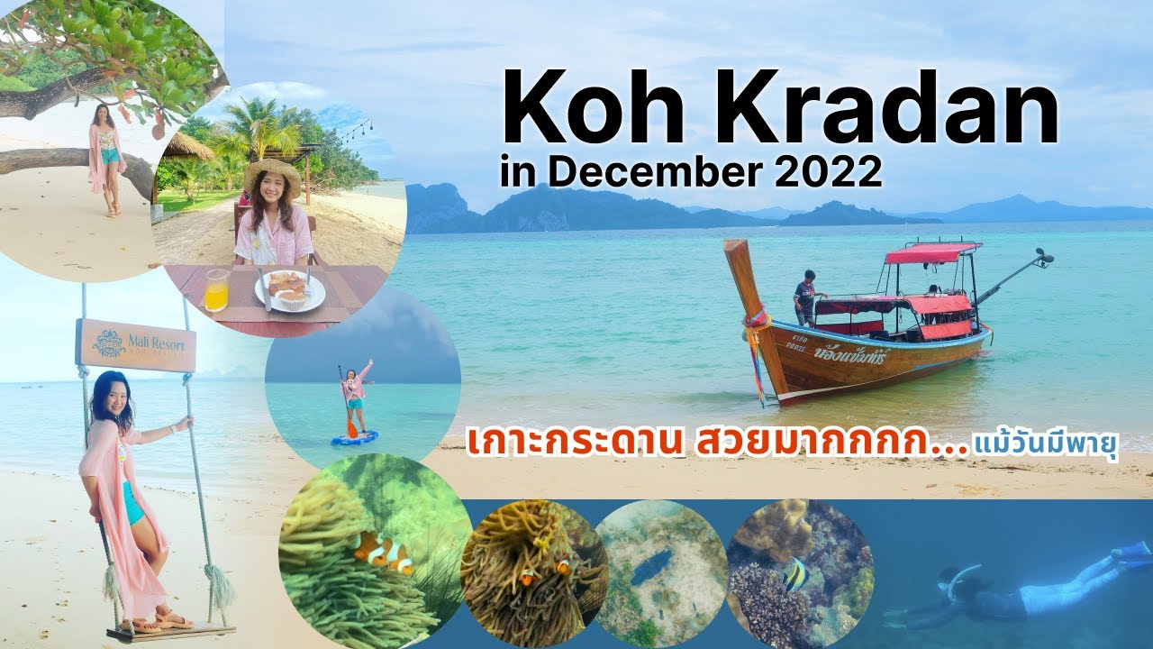 เที่ยวตรัง ดำน้ำ พักเกาะกระดาน Mali Resort เดือนธันวาที่พายุเข้าพอดี - ชวนกันไป