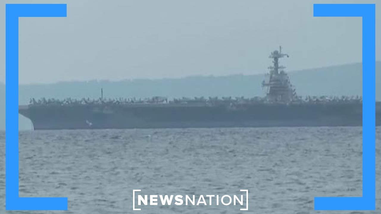 USS Gerald Ford in South America amid Venezuela tensions | NewsNation Now