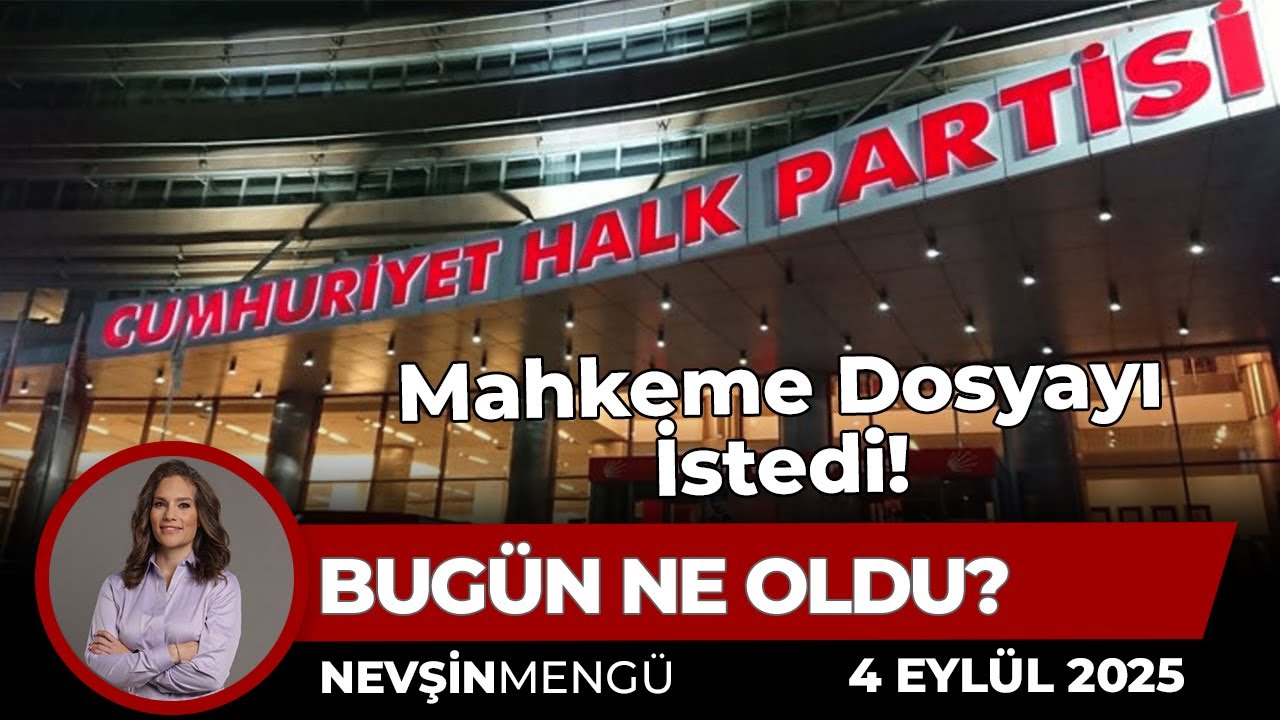 CHP’ye Kayyum mu Atanıyor? | Nevşin Mengü Bugün Ne Oldu?