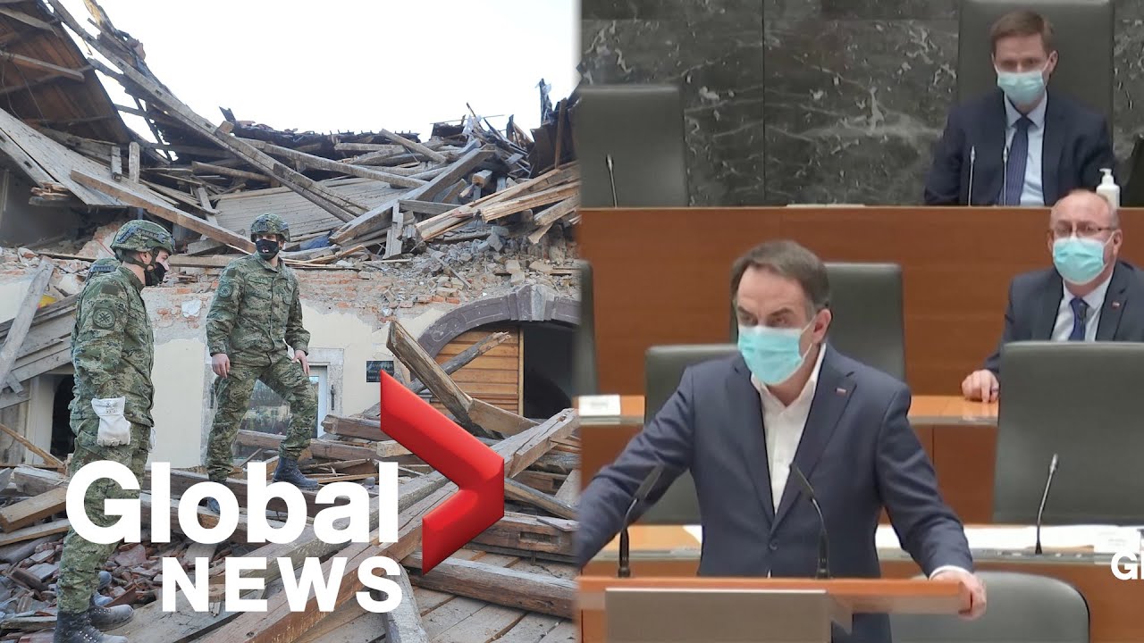 Powerful earthquake hits Croatia, rattles parliament in neighbouring Slovenia