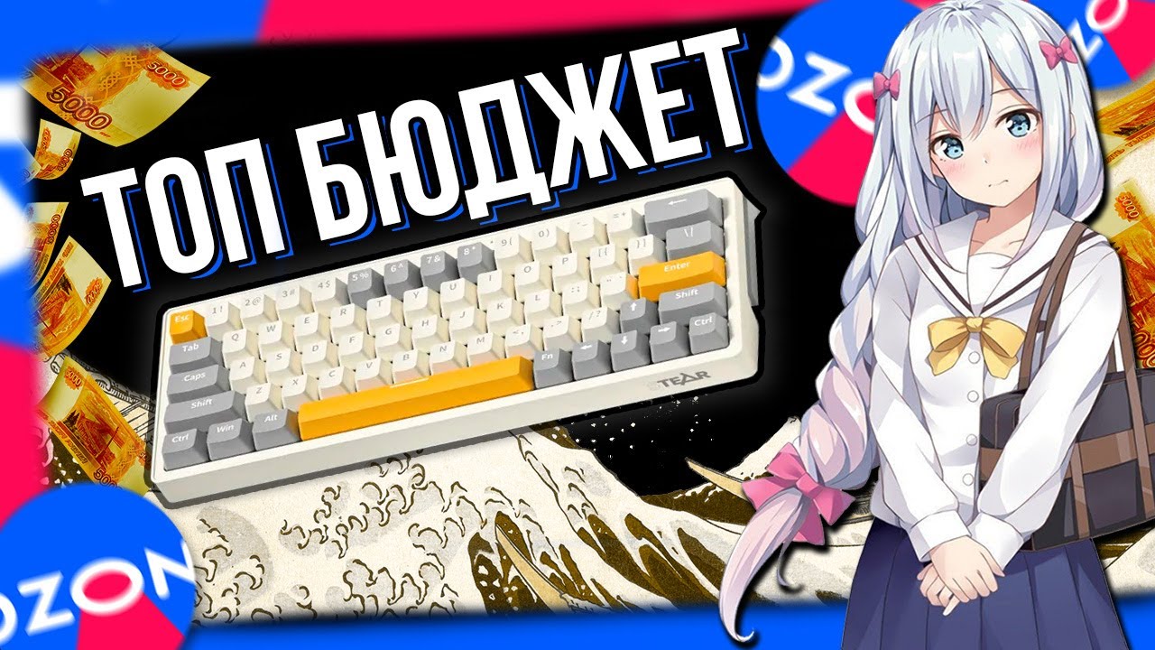 ХОРОШАЯ БЮДЖЕТНАЯ МЕХАНИКА с ОЗОН — STEAR RX-500 Naku + Мышь STEAR Takumi 🤩