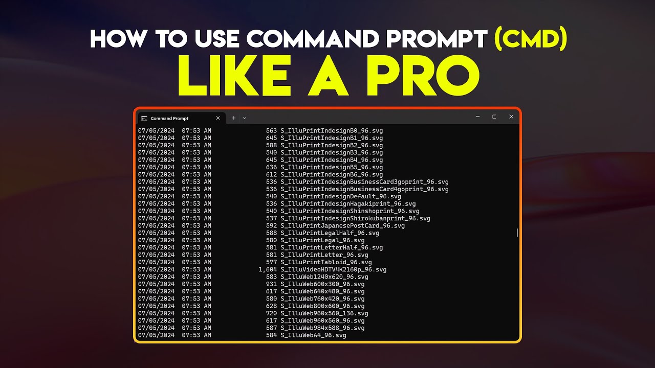 How to Use Command Prompt CMD Like a Pro 💻