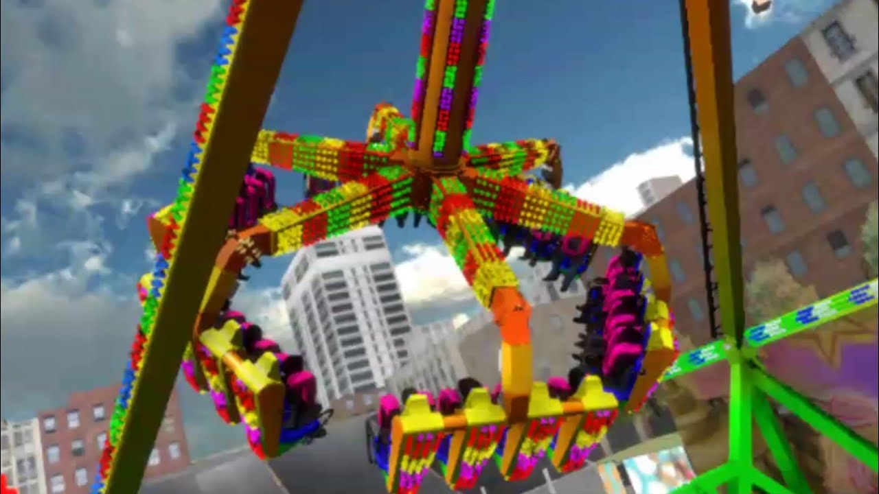 Funfair Ride Simulator 4 FreakShow Number 1 (Groundtrip) offride FRS4