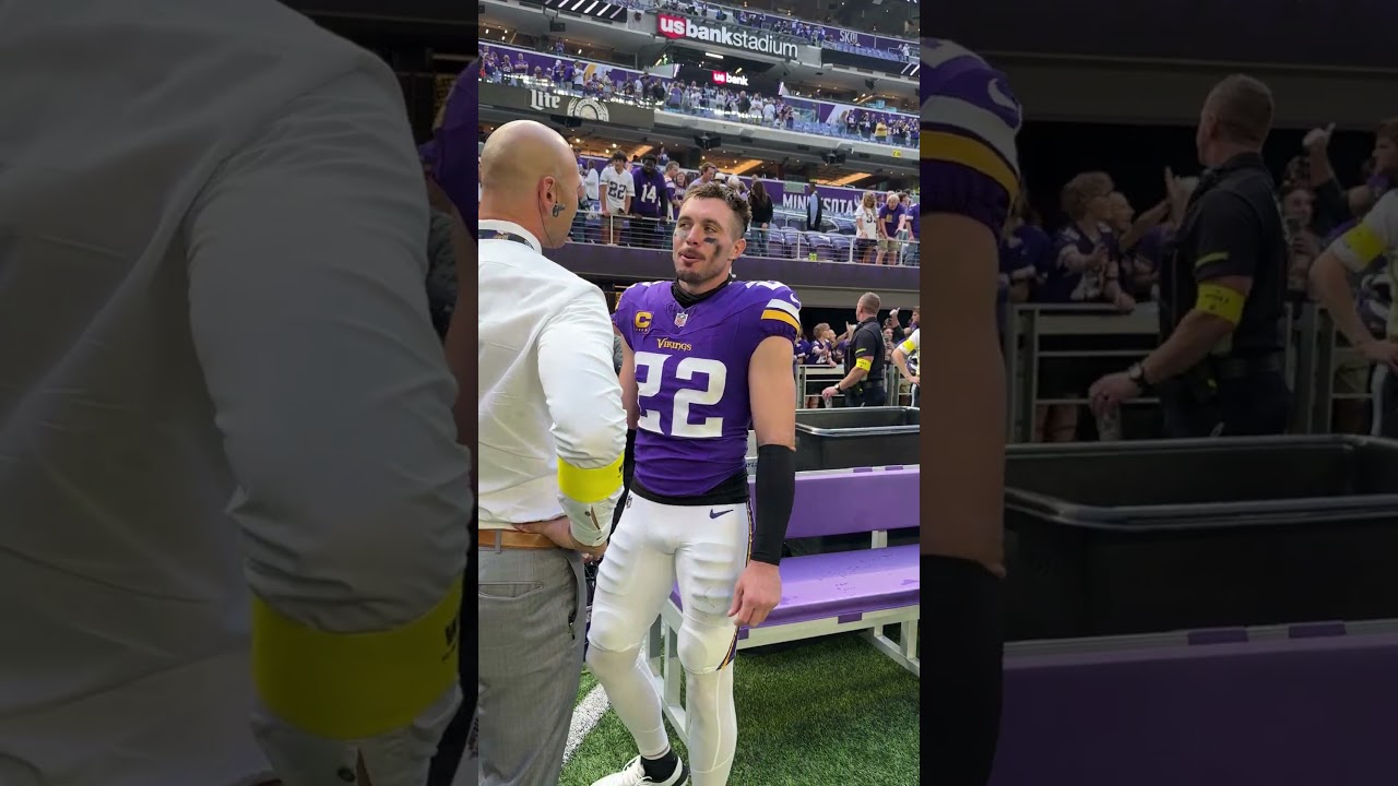 Harrison Smith after Vikings Win over Bengals  👏