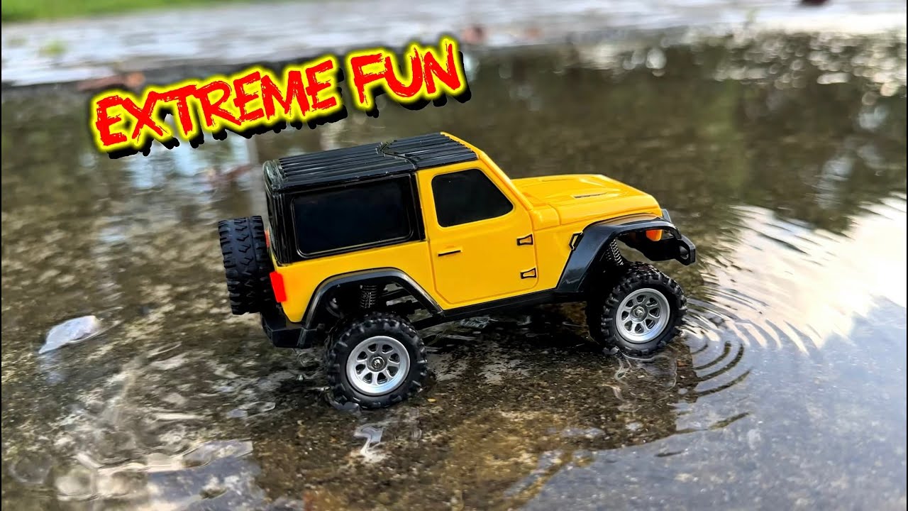 Mini Off Road RC Car Unboxing & Driving Test &ndash; Small Size, Extreme Fun!