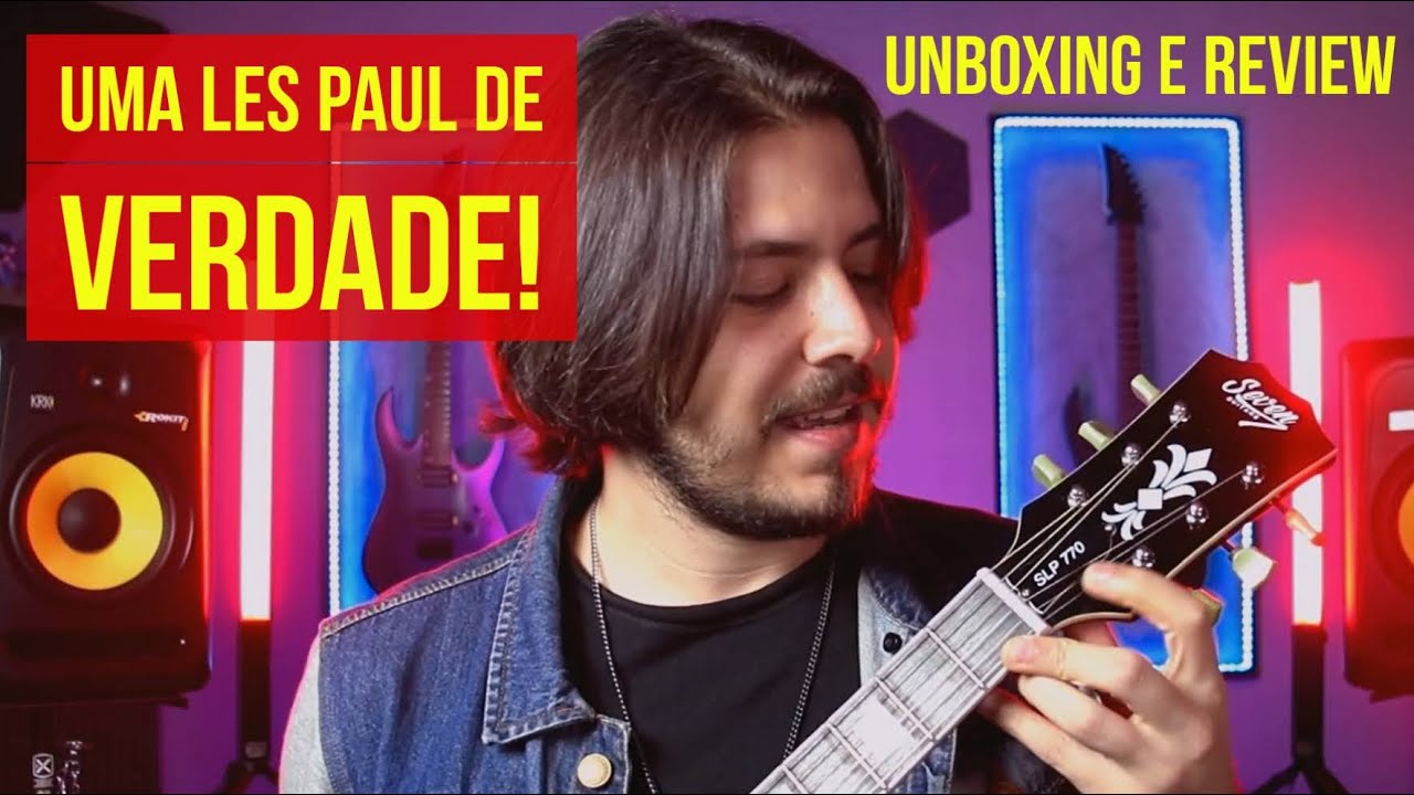 SEVEN-SLP770 | UNBOXING e Review de VERDADE | Les Paul