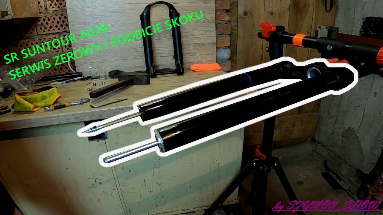 NOWY PROJEKT?!!! - SR SUNTOUR AION Serwis zerowy i PODBICIE SKOKU!