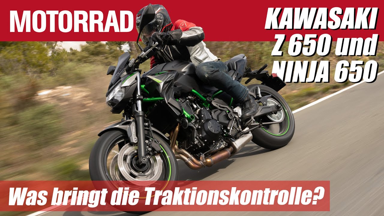 Kawasaki Z 650 und Ninja 650 im Fahrbericht: Mit serienmäßiger Traktionskontrolle