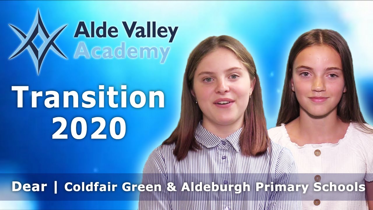 Transition 2020 - Dear Primary School - Coldfair Green and Aldeburgh
