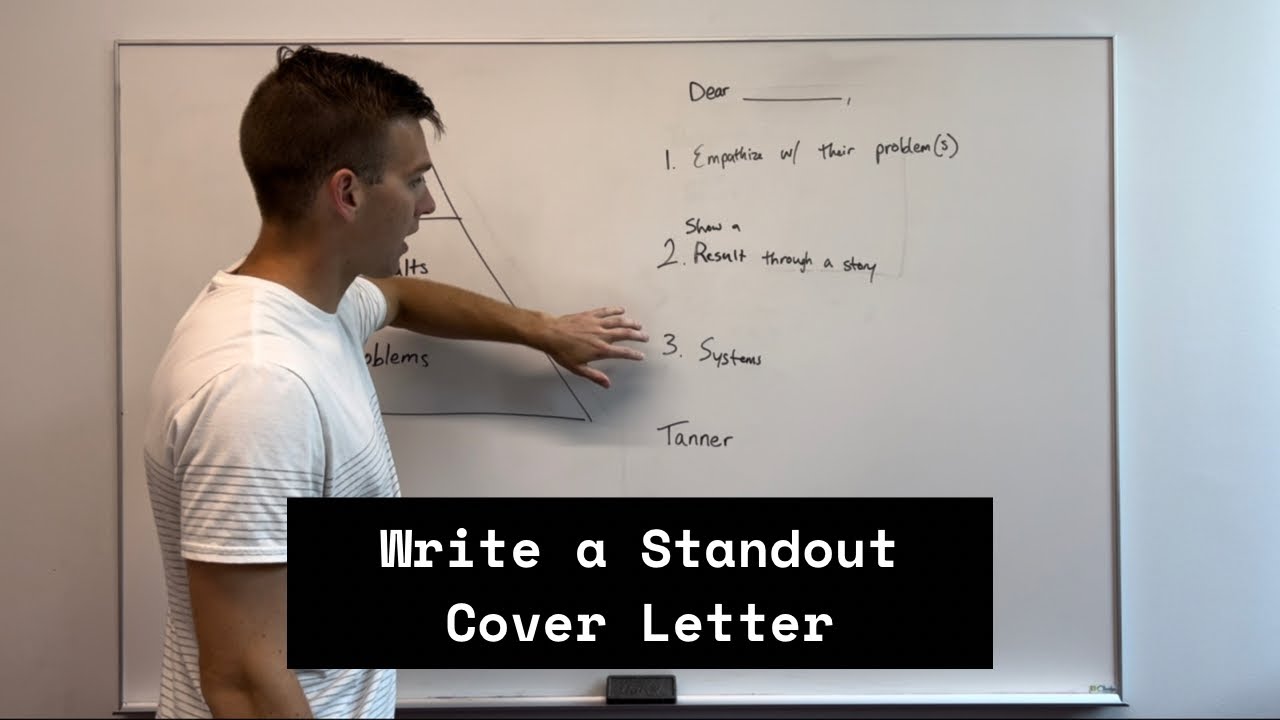 How to Write a Standout Cover Letter