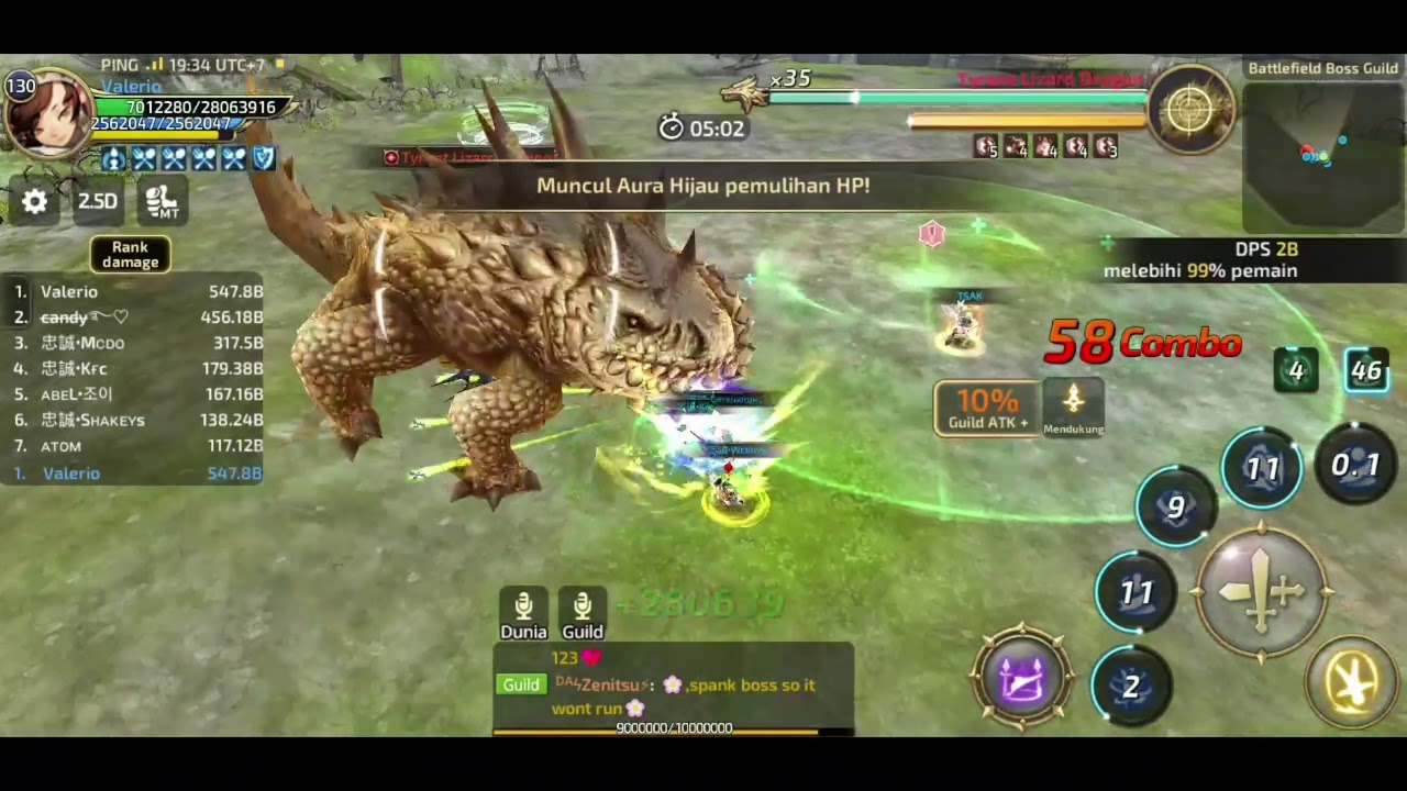 Dragon nest M - Job Kali ?? Oracle Elder or Spirit dancer ?? Game play oracle elder in Guild Boss