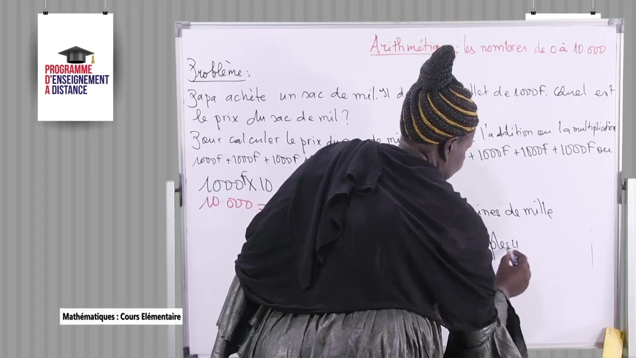 Leçon 46 Arithmétique   Les nombre de 0 à 10 000