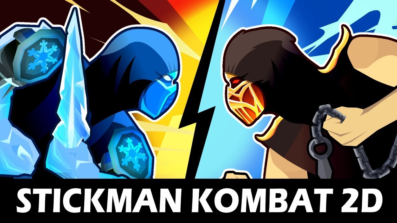 Stickman Kombat 2D Game - GamePlay Walkthrough